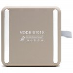 Wholesale Cube Style Portable Wireless Bluetooth Speaker S1016 (Yellow Sand)